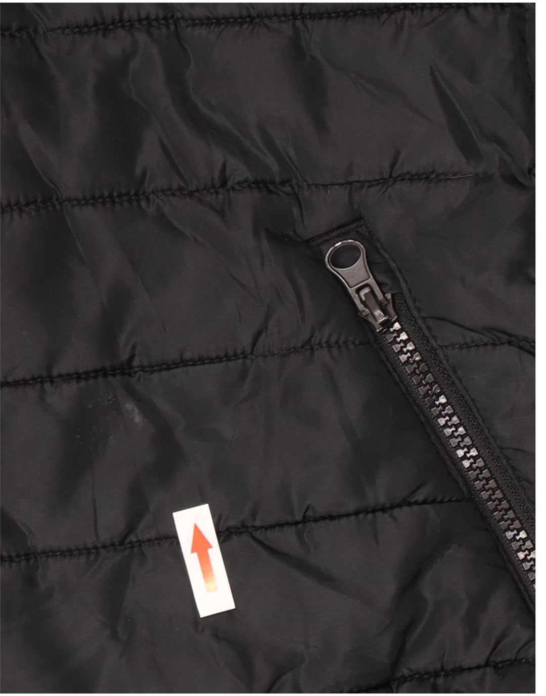 Jack & Jones Herre hætte polstret Gilet UK 40 Stor sort polyester