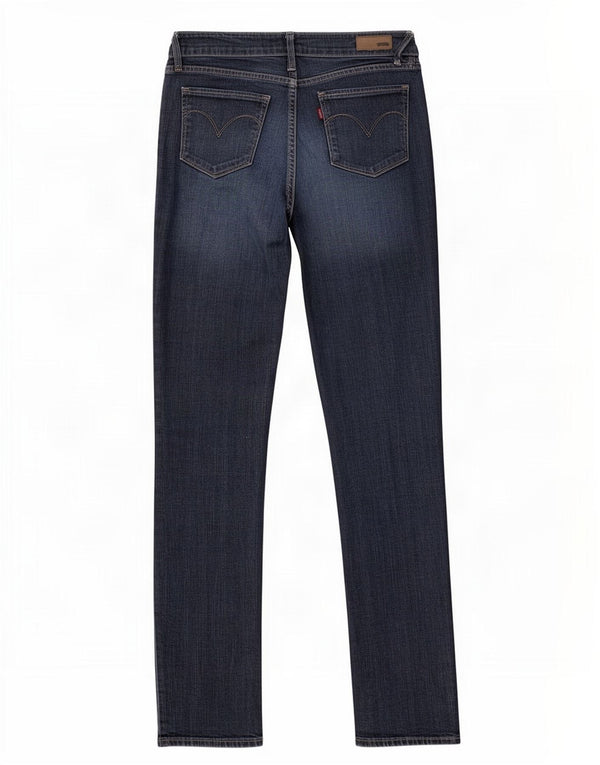 Levi's Dame Demi Curve Straight Jeans US 6 Medium W28 L30 Blå