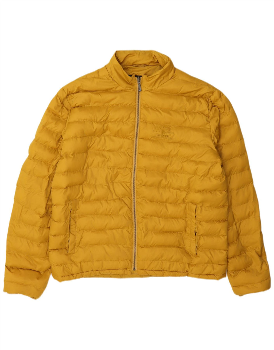 Barbour Polstret Herrejakke UK 44 2XL Gul Polyamid