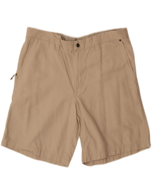COLUMBIA Herre Cargo Shorts W38 XL Beige Bomuld