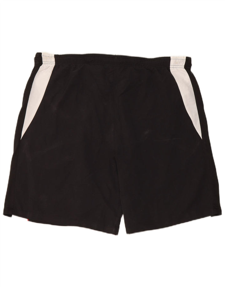 Lotto Herre Sportshorts 2XL Sort Colourblock Polyester