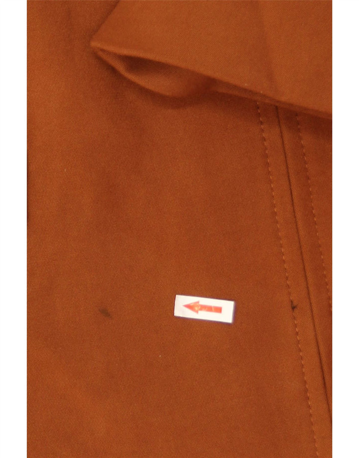 Zara Dame Overfrakke UK 18 XL Brun Polyester