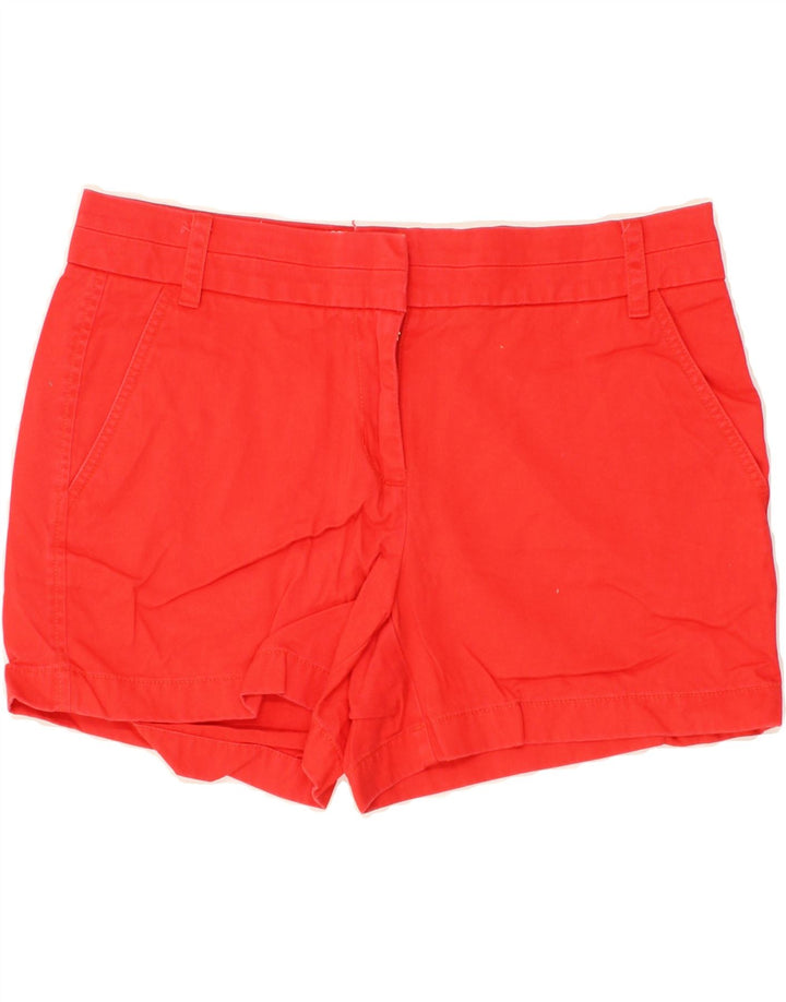 J. CREW Womens Chino Shorts US 6 Medium W32 Red Vintage J. Crew and Second-Hand J. Crew from Messina Hembry 