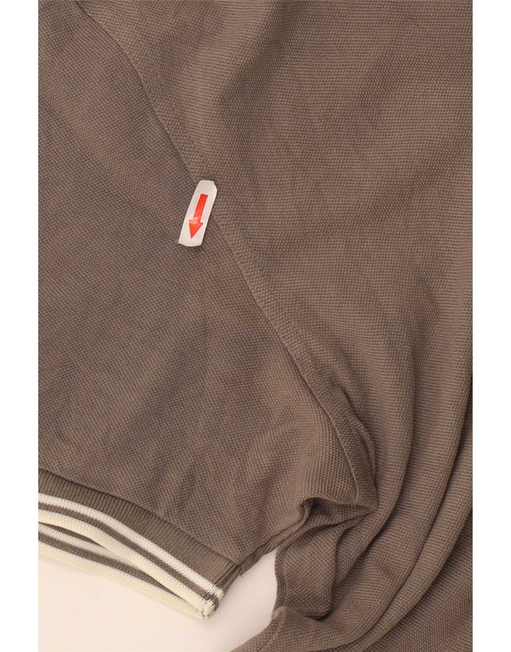 Fred Perry Herre poloshirt Stor grå bomuld