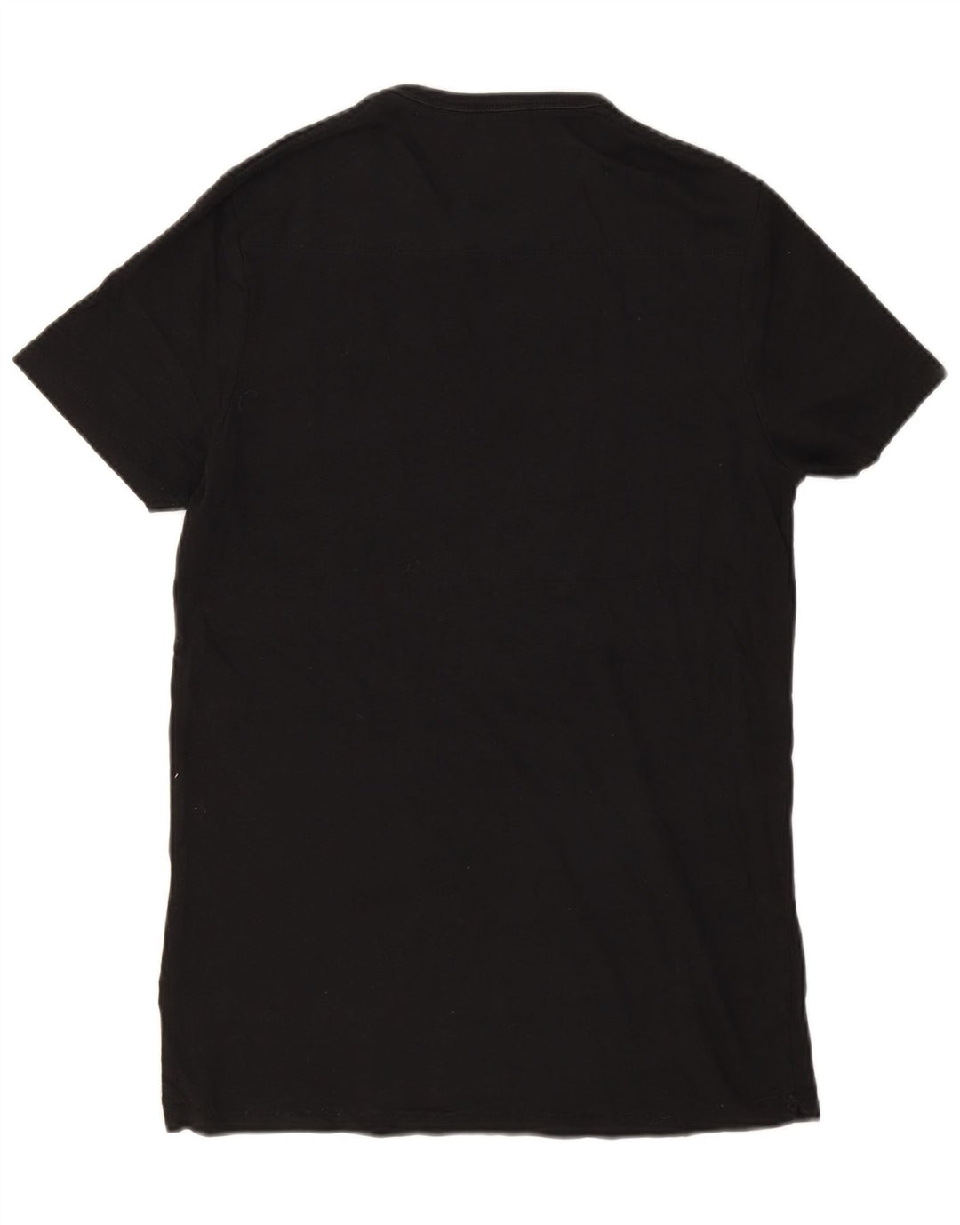 French Connection Herre T-Shirt Top Medium Sort Bomuld