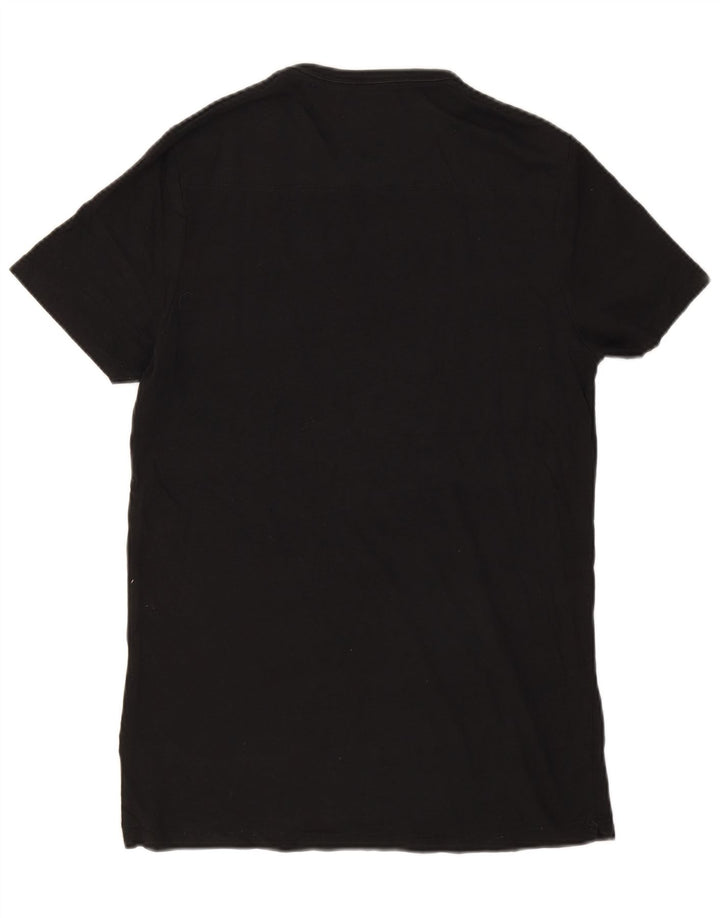 French Connection Herre T-Shirt Top Medium Sort Bomuld