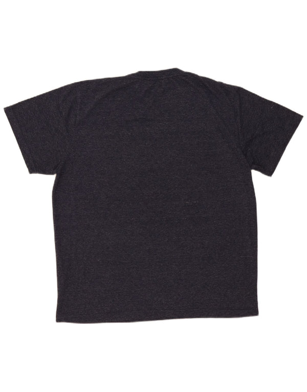 Reebok Herre T-Shirt Top XL Grå Flecked Polyester