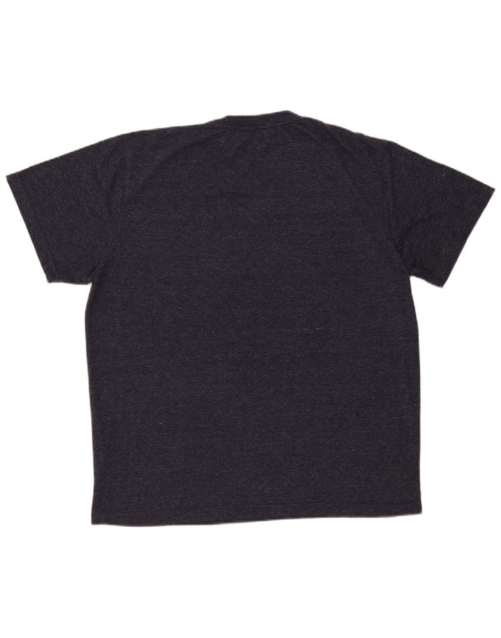 Reebok Herre T-Shirt Top XL Grå Flecked Polyester