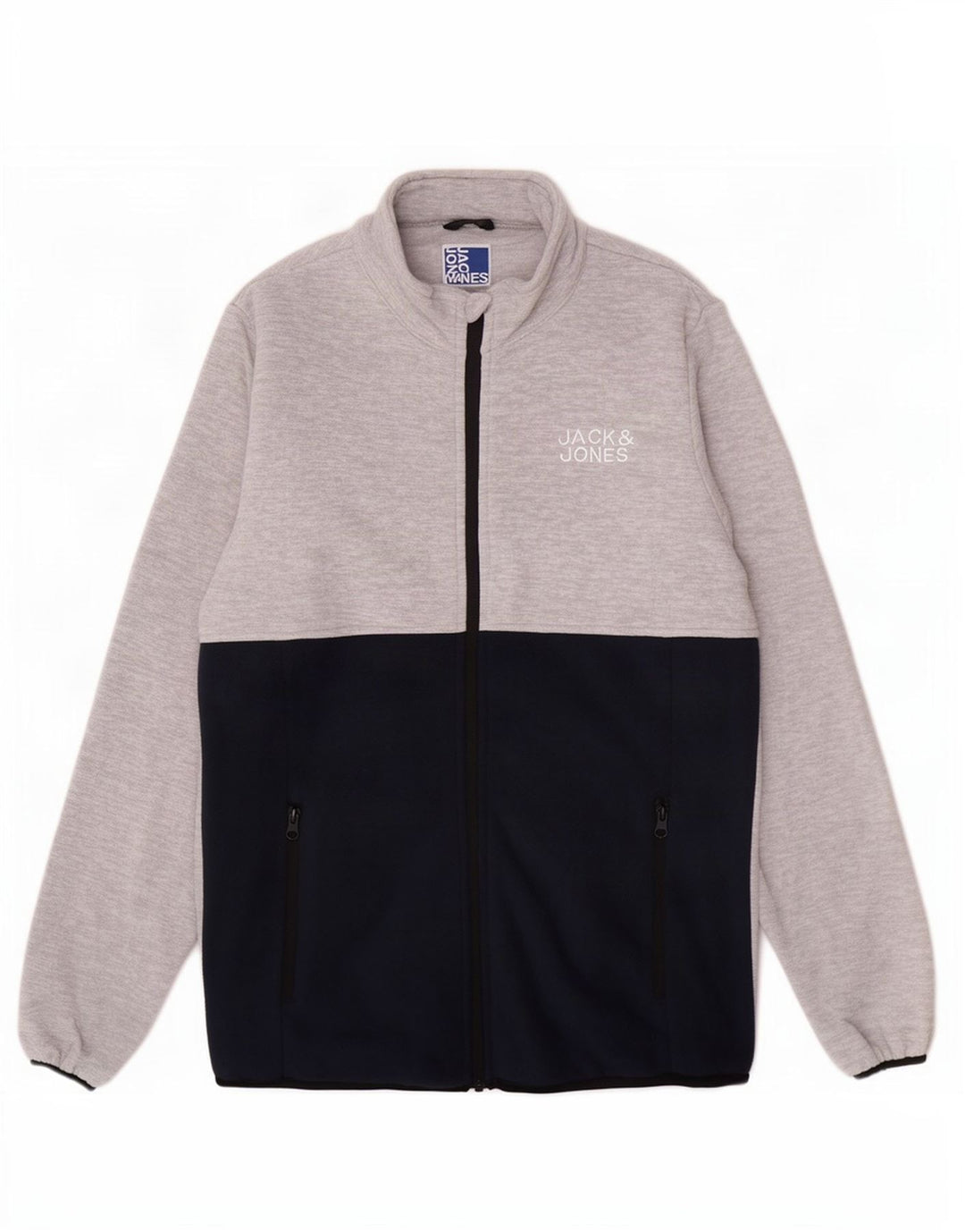 Jack & Jones Boys Fleecejakke 15-16 år Grå Colourblock Polyester