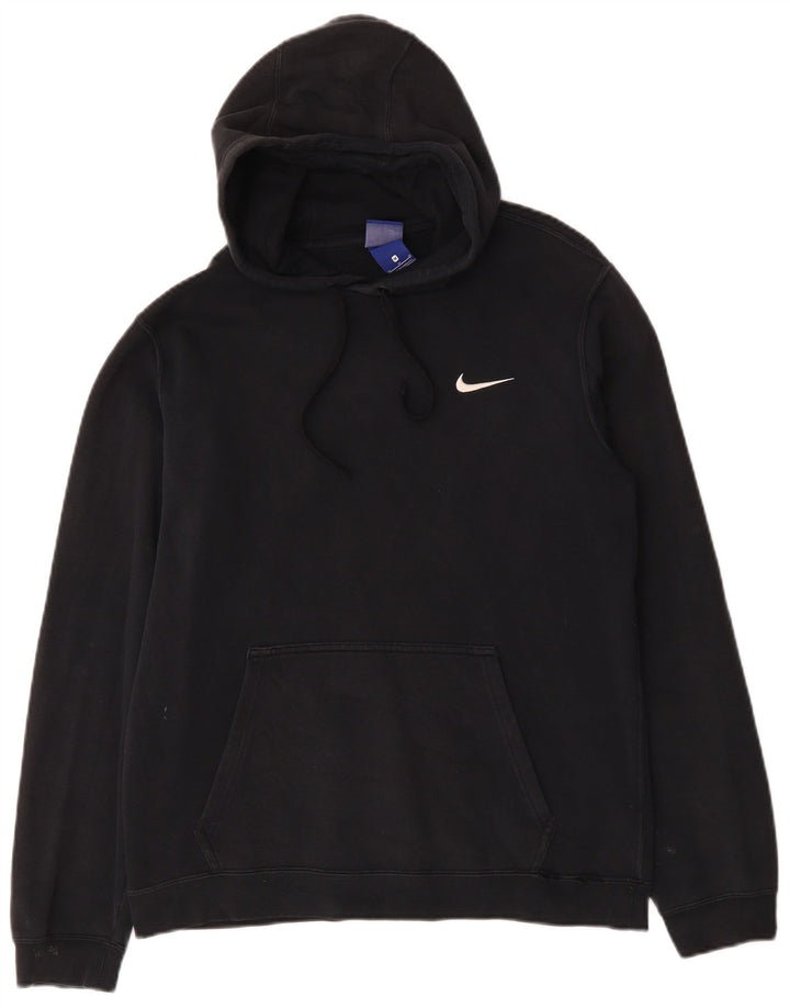 Nike Herre hættetrøje Jumper Medium Sort Bomuld