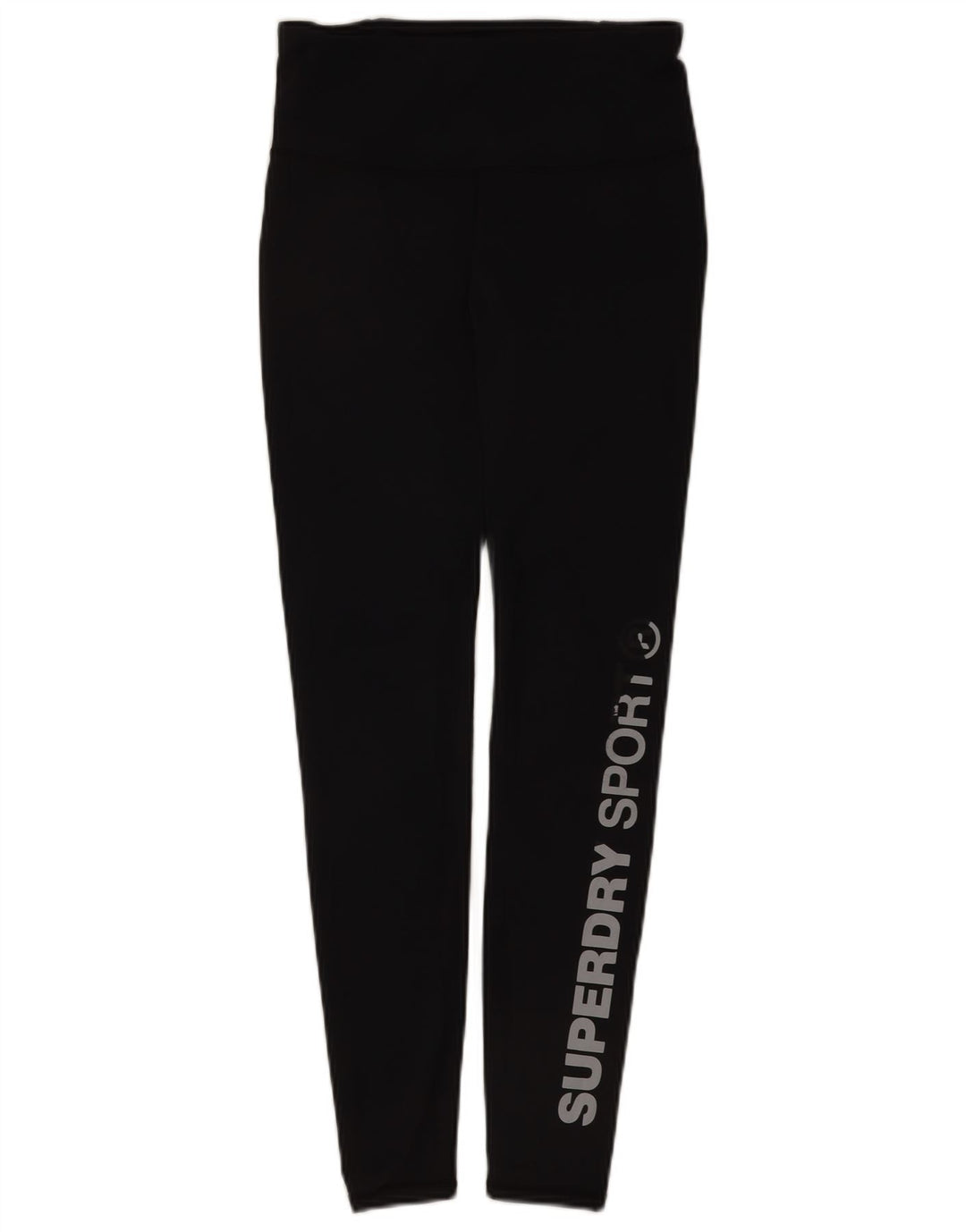 Superdry Grafiske Leggings til kvinder UK 10 Lille sort polyester
