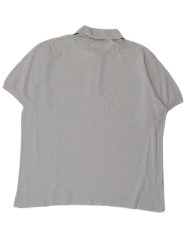Lacoste Herre Polo Shirt Str. 5 Large Blå Bomuld