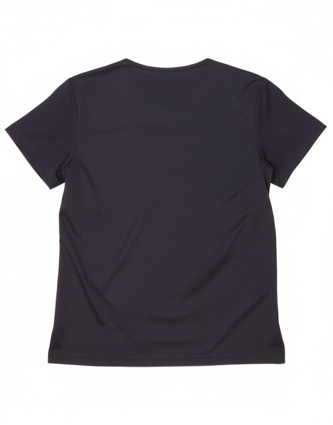 ADIDAS Womens Oversized T-Shirt Top UK 10 Small Navy Blue Cotton