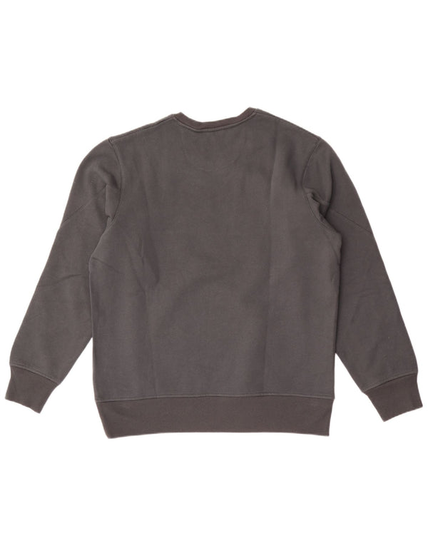 Reebok Herre grafisk sweatshirt Jumper Medium Grå Bomuld