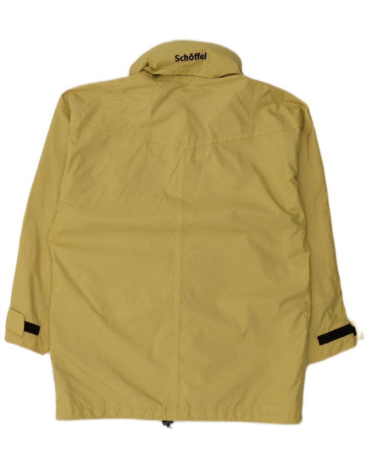 Schoffel Herre Hooded Loose Fit regnjakke UK 36 Small Yellow Polyester