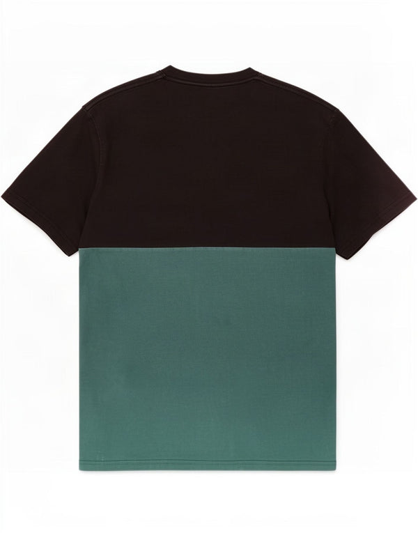 Vans Herre Classic Fit T-Shirt Top Medium Sort Colourblock