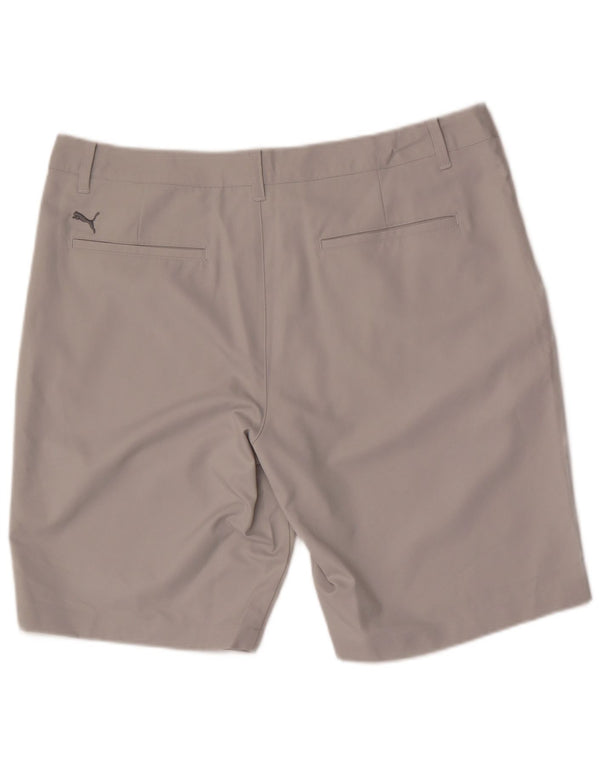 PUMA Chino Shorts til mænd W36 Large Grå Polyester