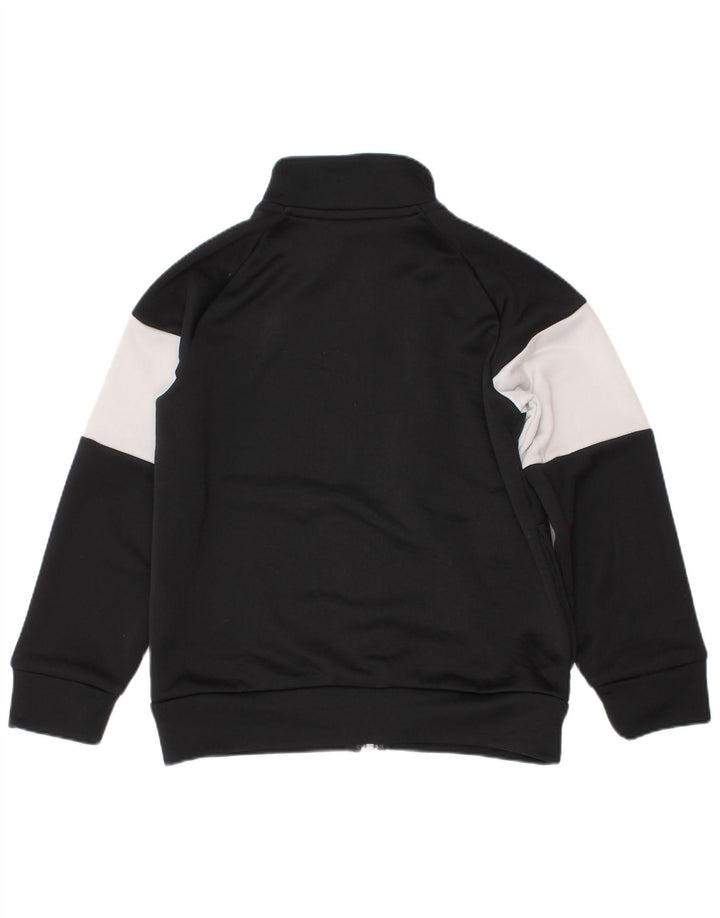 ADIDAS Grafisk træningsdragt til drenge jakke 4-5 år Sort Colourblock