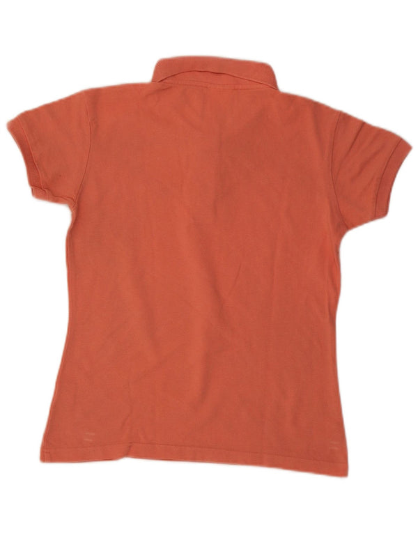 Lacoste Dame Polo Shirt Størrelse 36 Lille Orange Bomuld