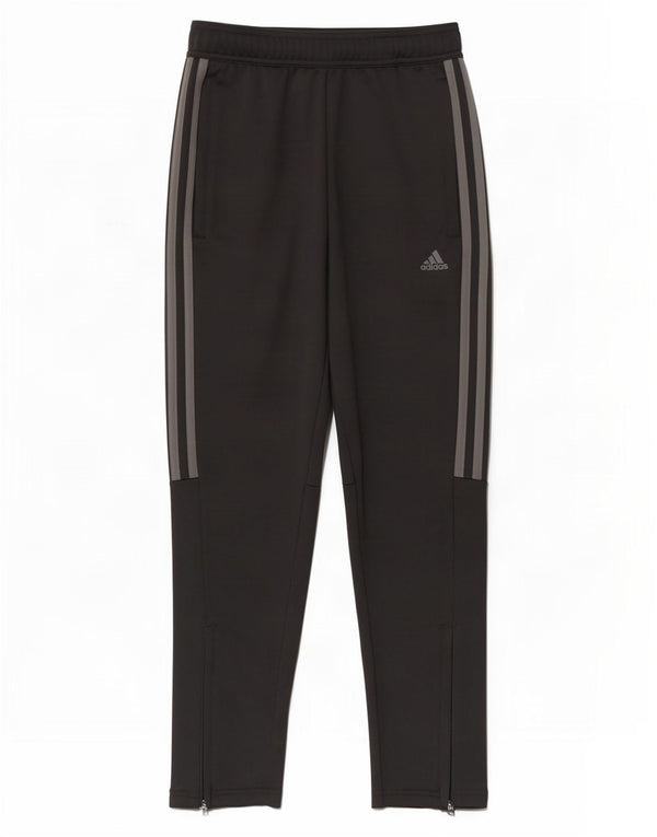 Adidas Boys Aeroready Tracksuit Bukser 11-12 år Sort Polyester