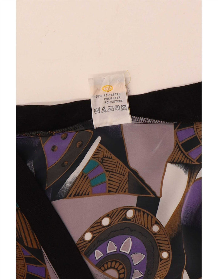 Golden Gate Dame Skjorte Bluse EU 42 Stor Flerfarvet Geometrisk