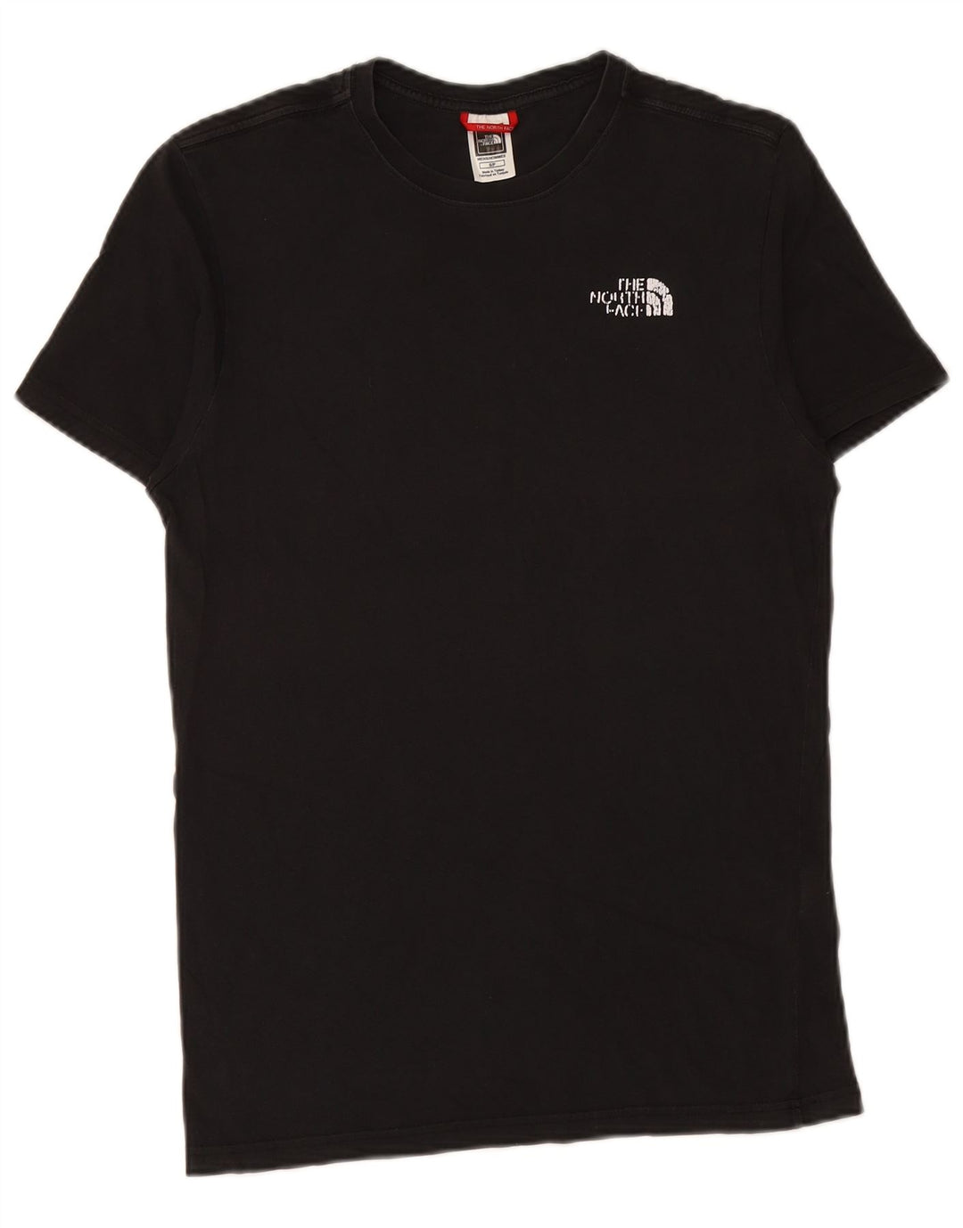 THE NORTH FACE Mens Graphic T-Shirt Top Small Black Cotton