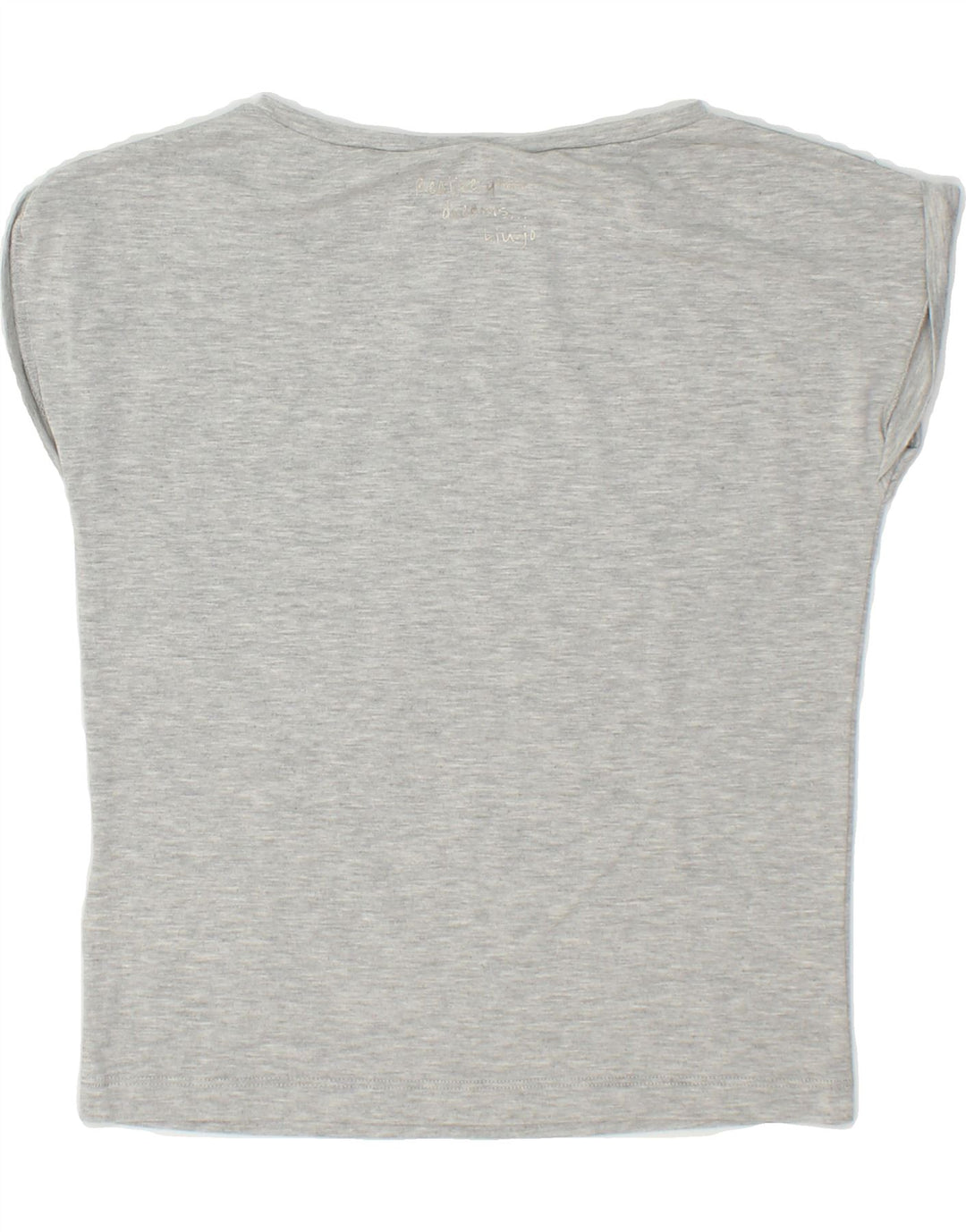 LIU JO Boys Graphic T-Shirt Top 9-10 Years Grey Cotton Vintage Liu Jo and Second-Hand Liu Jo from Messina Hembry 