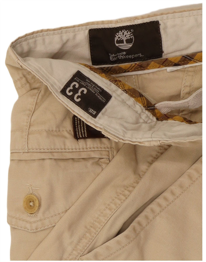 Timberland Mens Earthkeepers Chino Shorts W33 Medium Beige