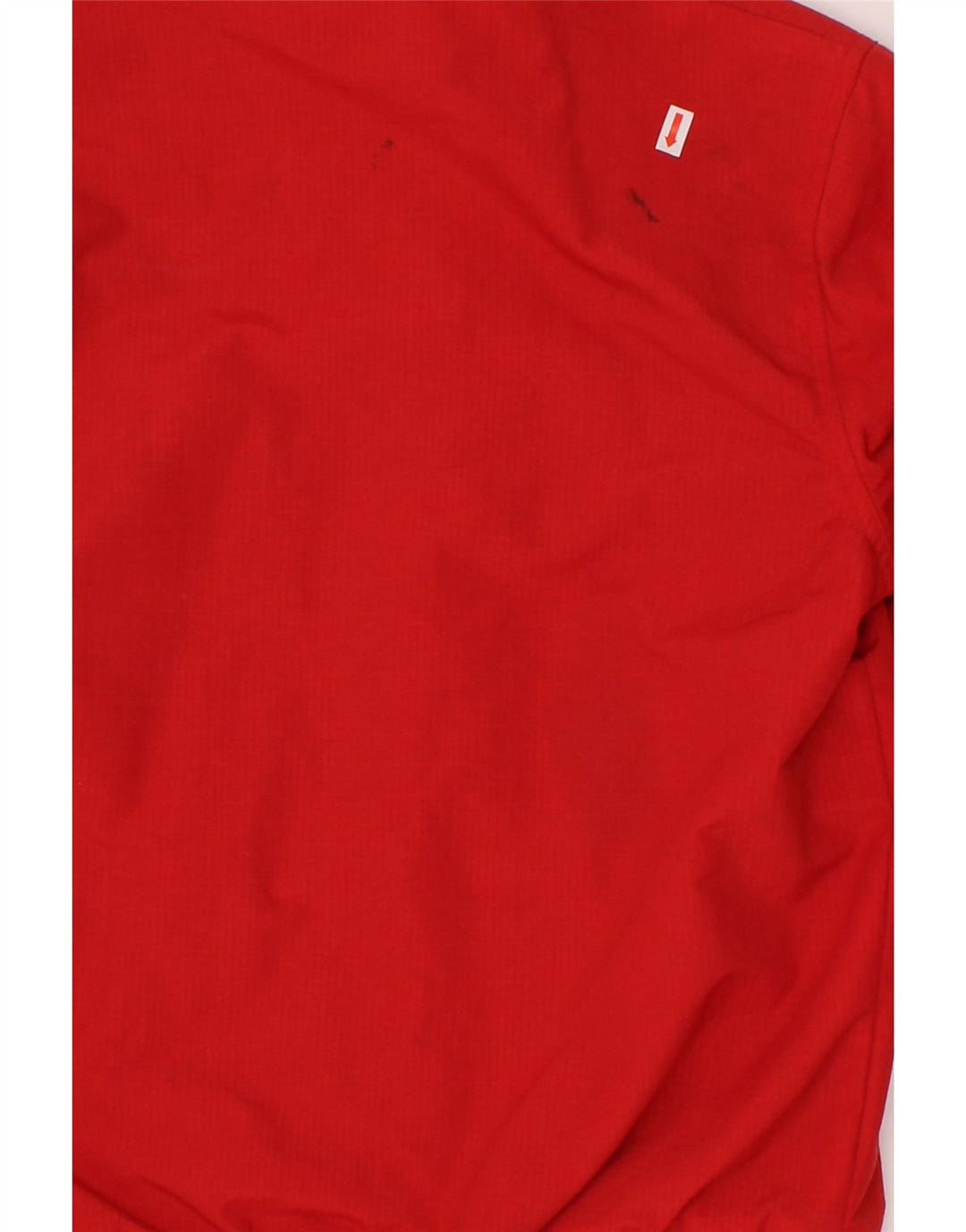 ASICS Girls Windbreaker Jacket 11-12 Years Red Polyester Vintage Asics and Second-Hand Asics from Messina Hembry 