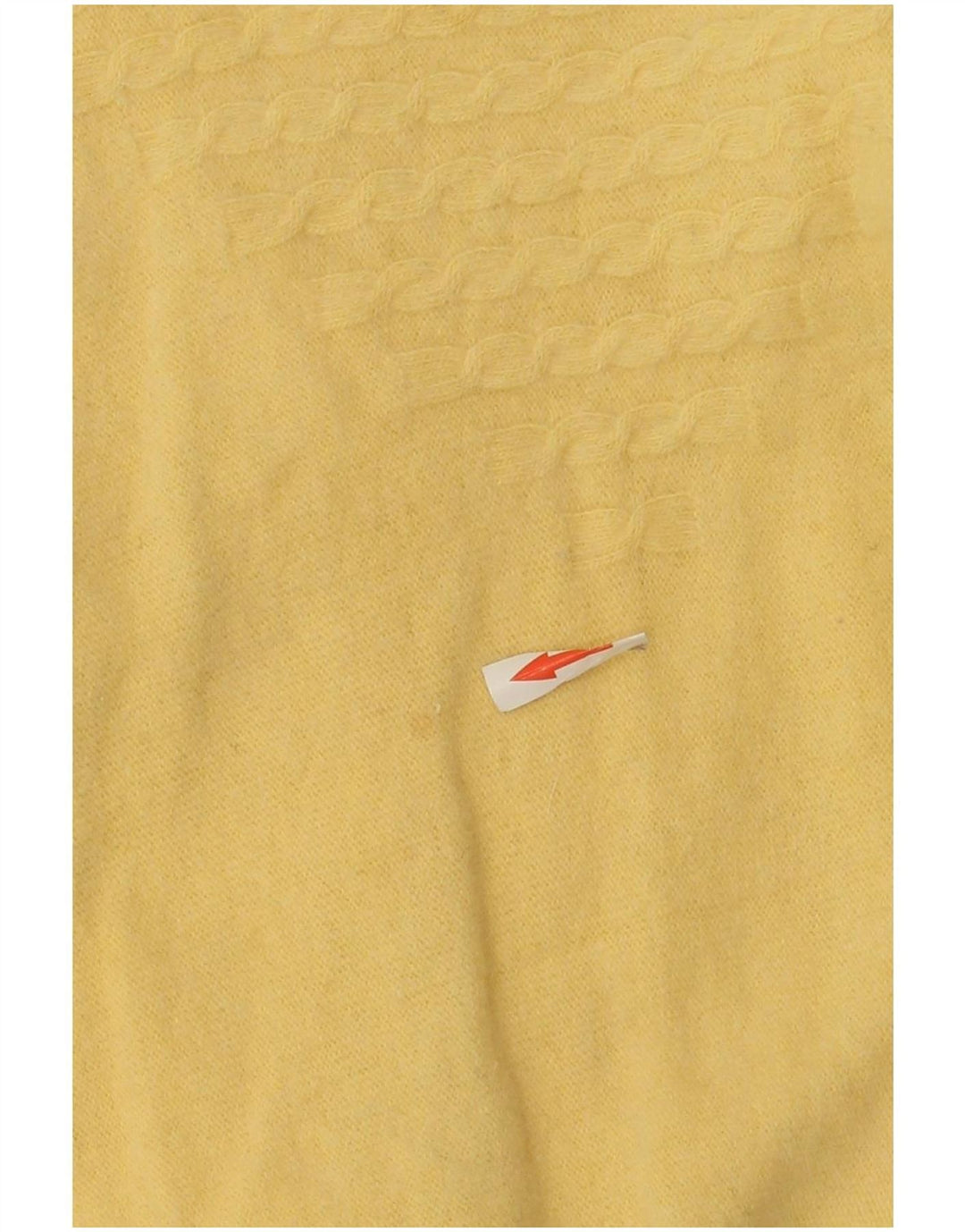 Andre Maurice Dame Batwing Boat Neck Jumper Sweater UK 14 Medium Yellow