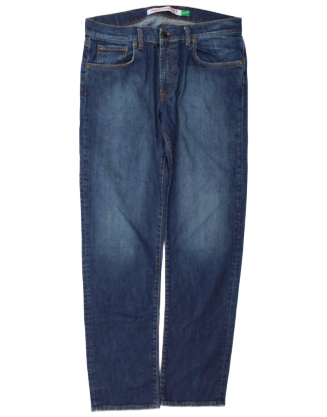 Carrera Herre 707 Straight Jeans W36 L34 Blå Bomuld