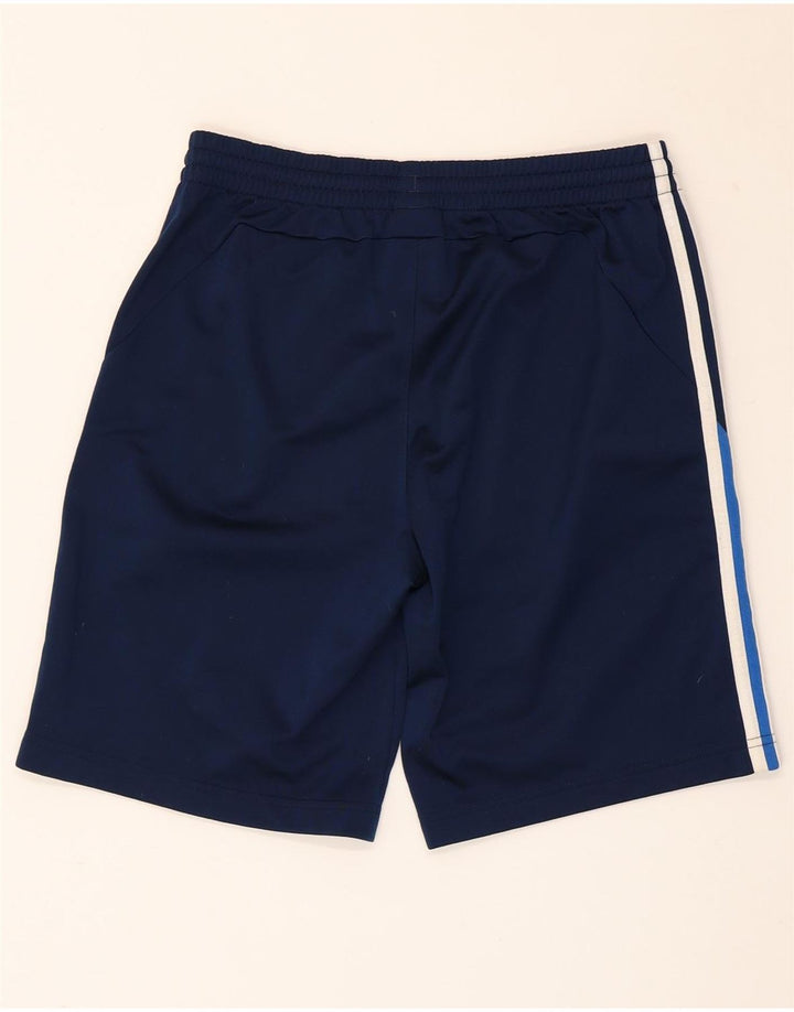 Adidas Boys Sports Shorts 15-16 år Navy Blue Colourblock Polyester