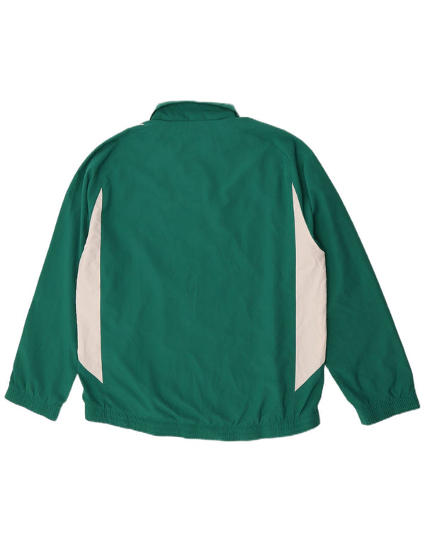 Puma Træningsdragt til mænd Topjakke Stor Grøn Colourblock Polyester