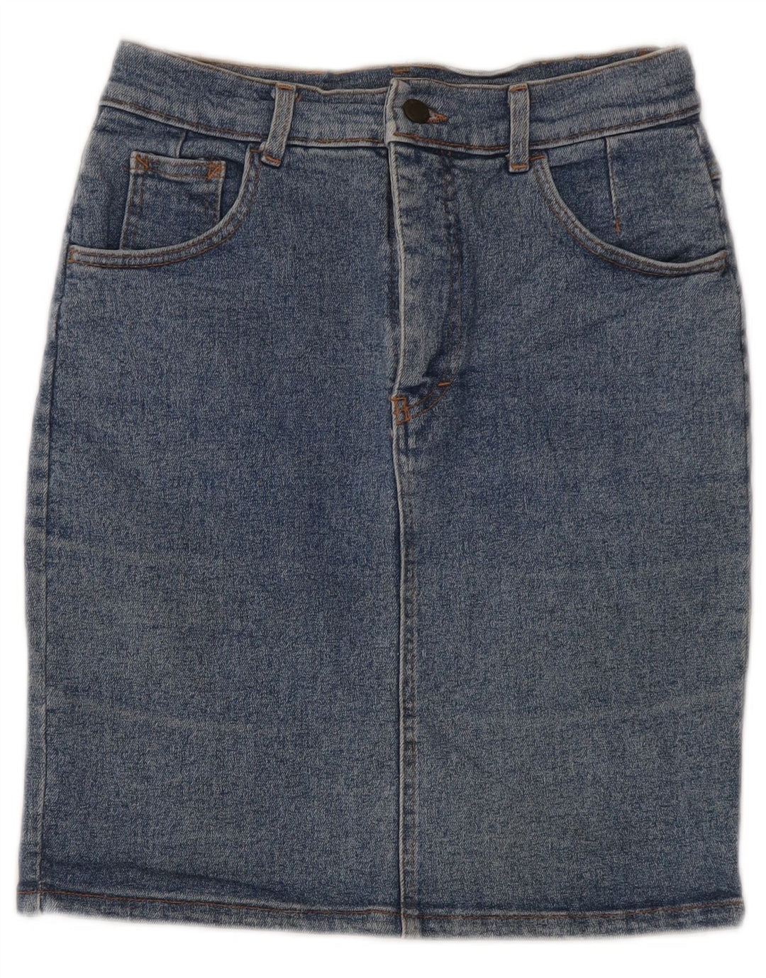 MASH Dame højtaljet denimnederdel IT 46 Large W28 Blå