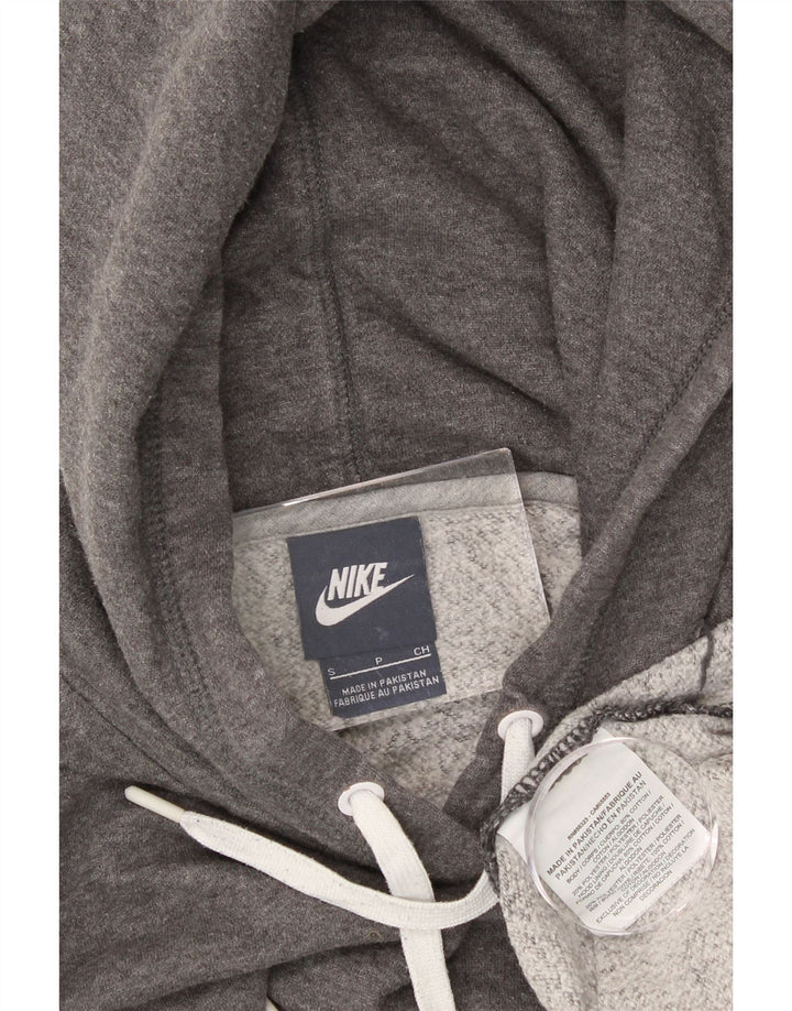 NIKE Mens Hoodie Jumper Small Grey Cotton Vintage Nike and Second-Hand Nike from Messina Hembry 