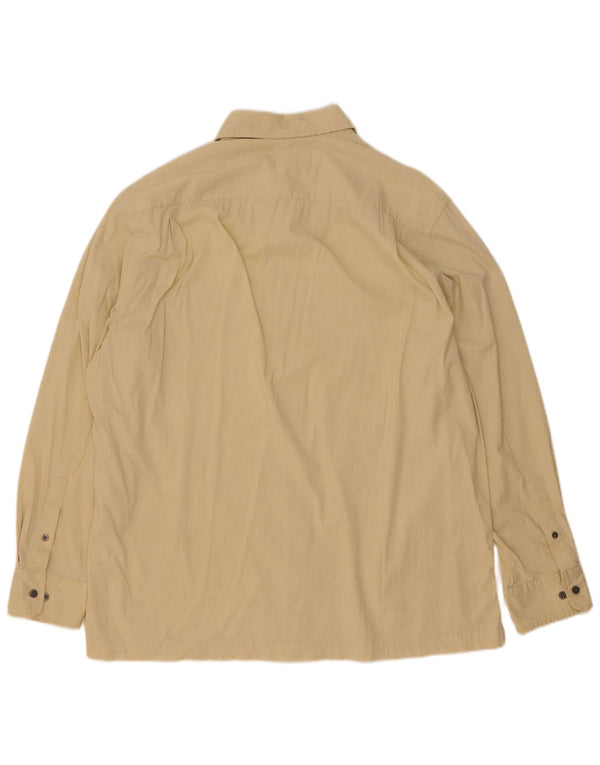 Banana Republic Mens Shirt XL Beige Cotton