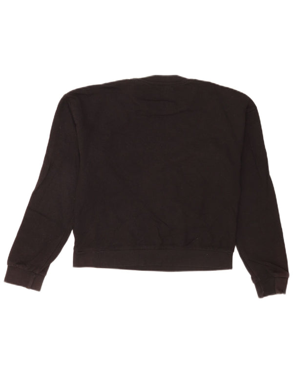 Guess Girls Graphic Sweatshirt Jumper 11-12 år Sort Colourblock Bomuld