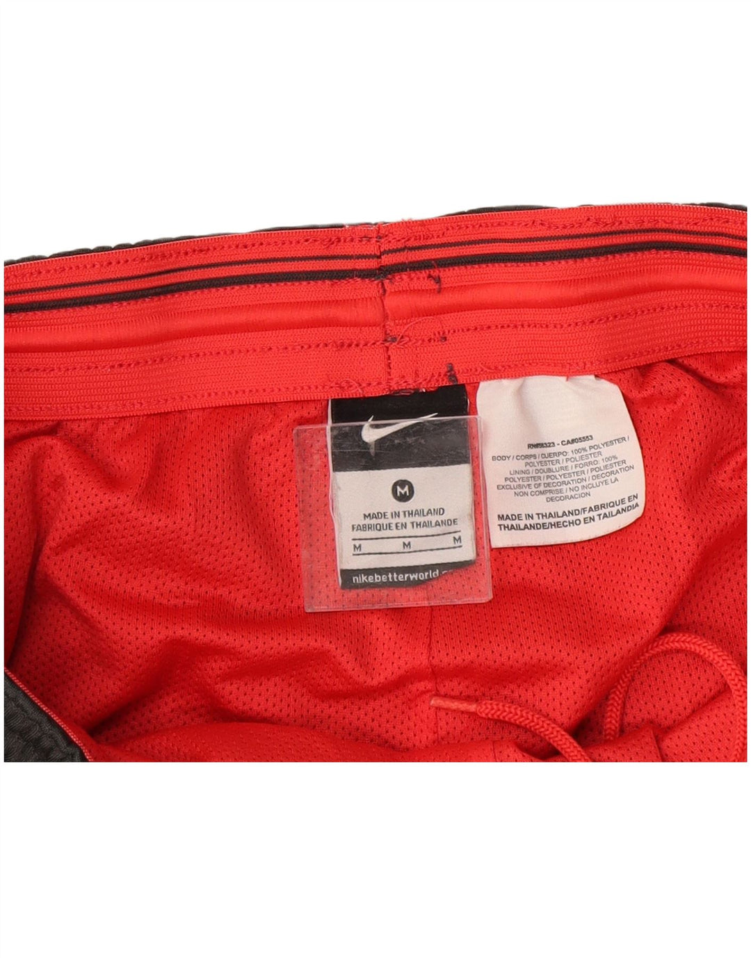 NIKE sportsshorts til kvinder UK 14 medium sort polyester