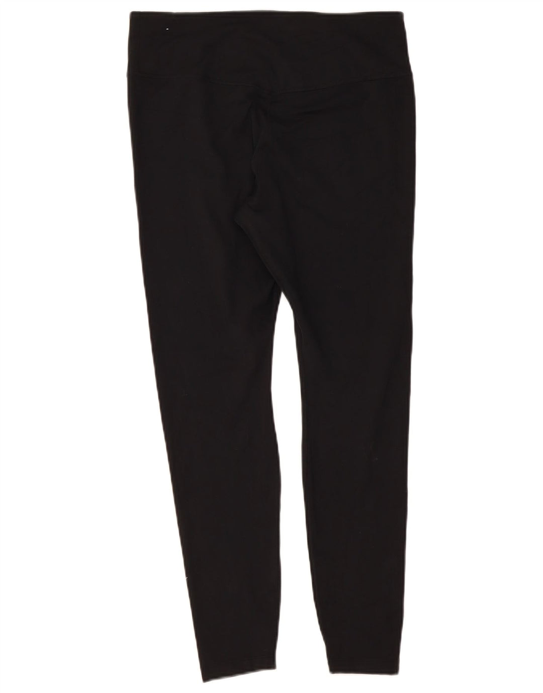 Nike Dame Dri Fit Leggings UK 14 Large Black Polyester