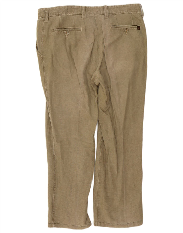 CAMEL ACTIVE Straight Chino-bukser til mænd W36 L27 Khaki Bomuld