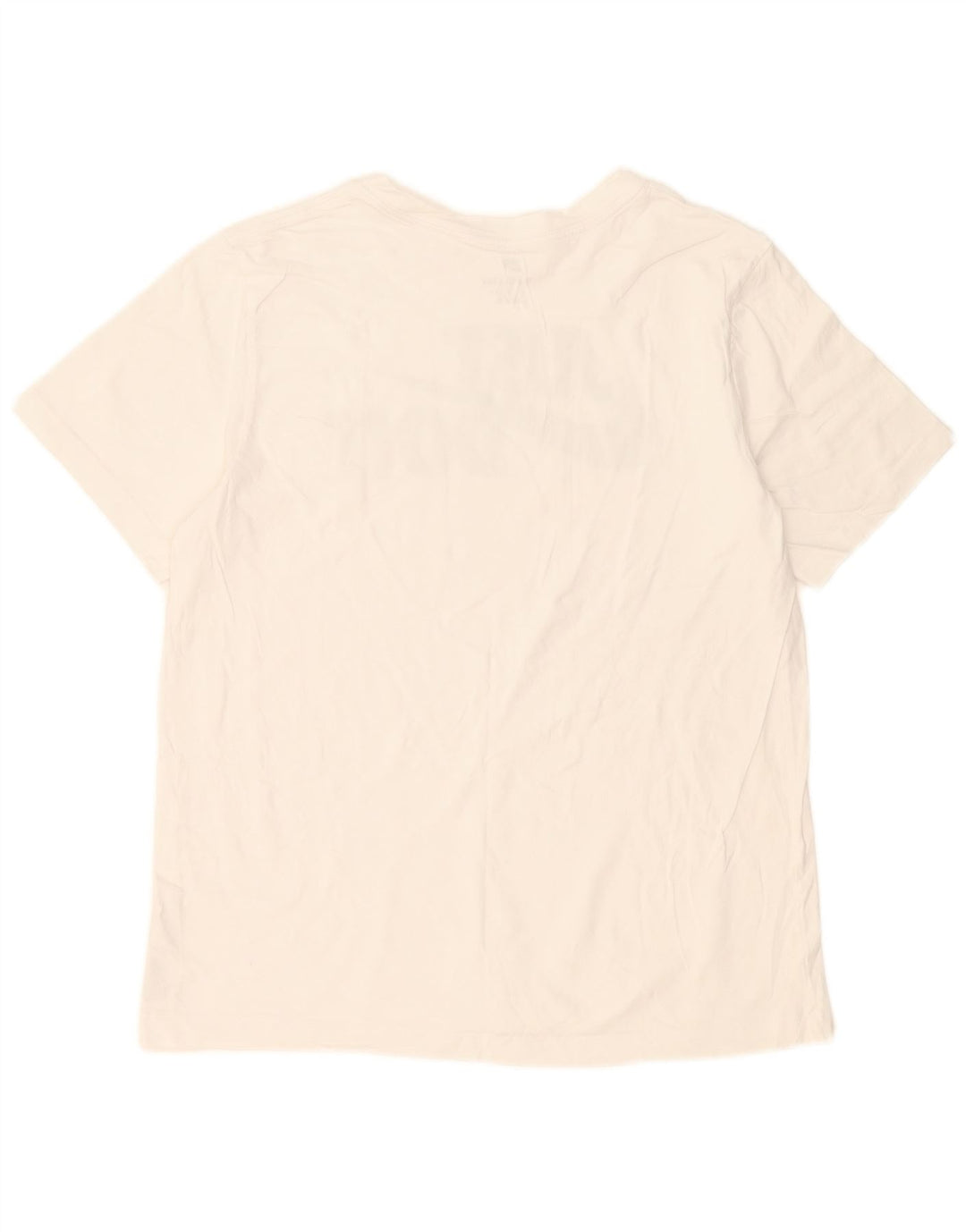 Nike grafisk T-shirt top til mænd, stor hvid bomuld