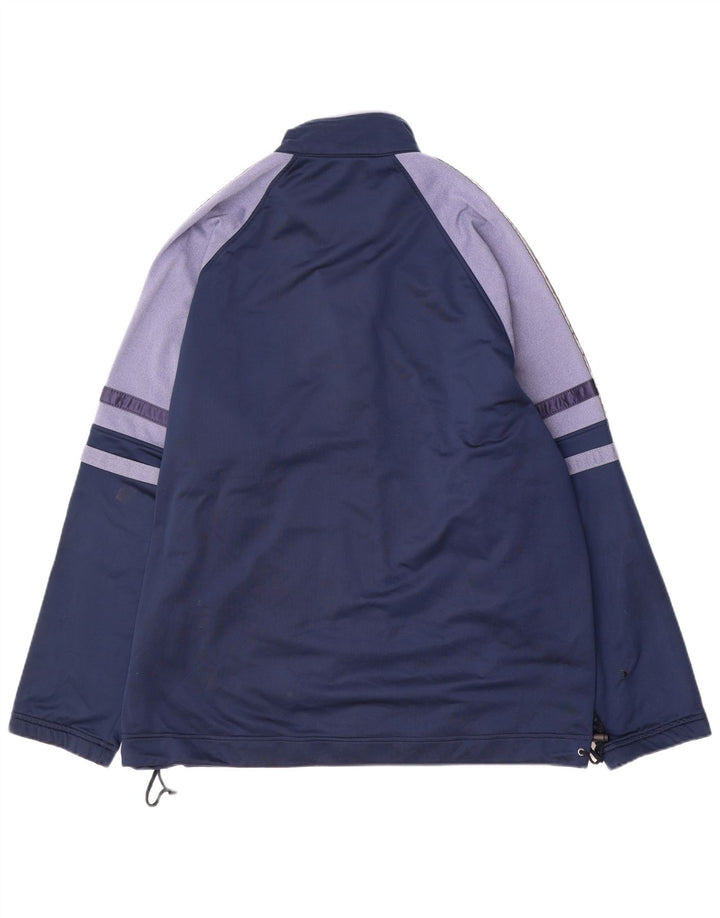 ASICS Grafisk træningsdragt til mænd Topjakke XL Marineblå Colourblock