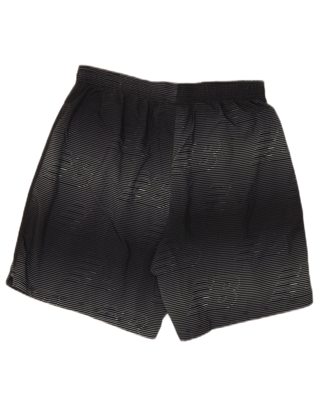 New Balance Herre grafiske sportsshorts mellem sort stribet polyester