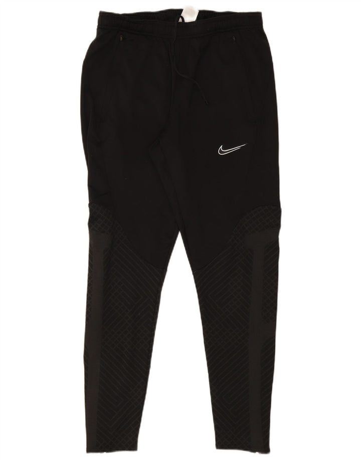 Nike Herre Dri Fit Slim Fit træningsdragt Bukser Medium Sort Colourblock