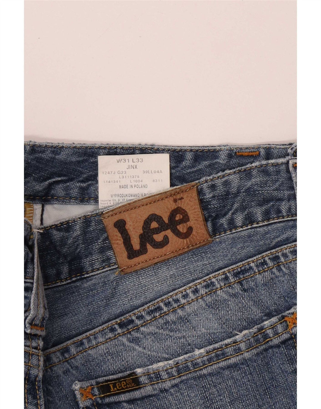 Lee Dame Bootcut Jeans W31 L30 Blå Bomuld