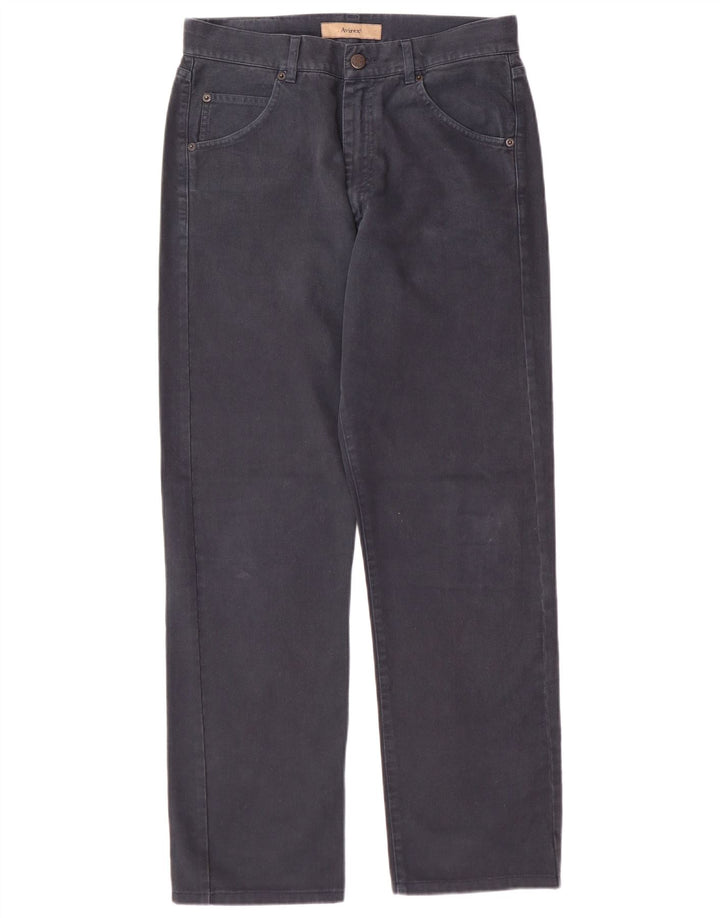 AVIREX Straight Jeans til mænd W30 L29 Marineblå Bomuld