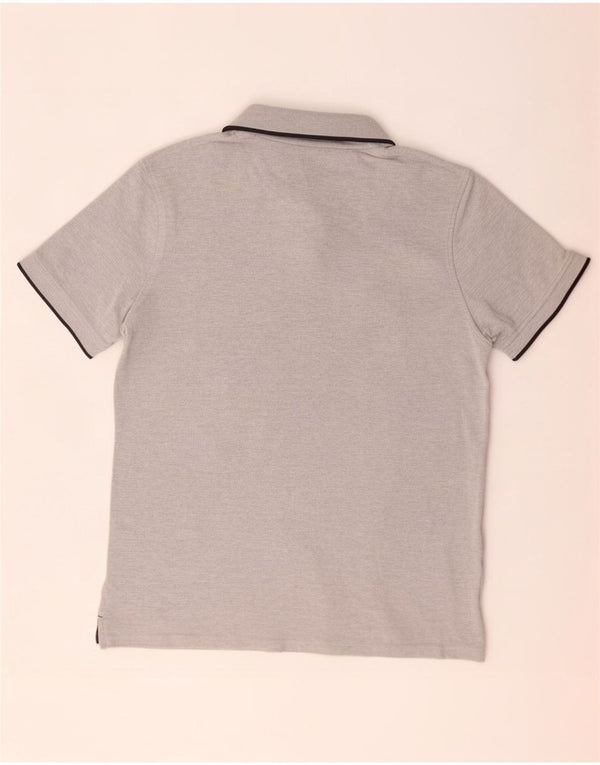 Jack & Jones herre poloskjorte 2XL grå flækket bomuld