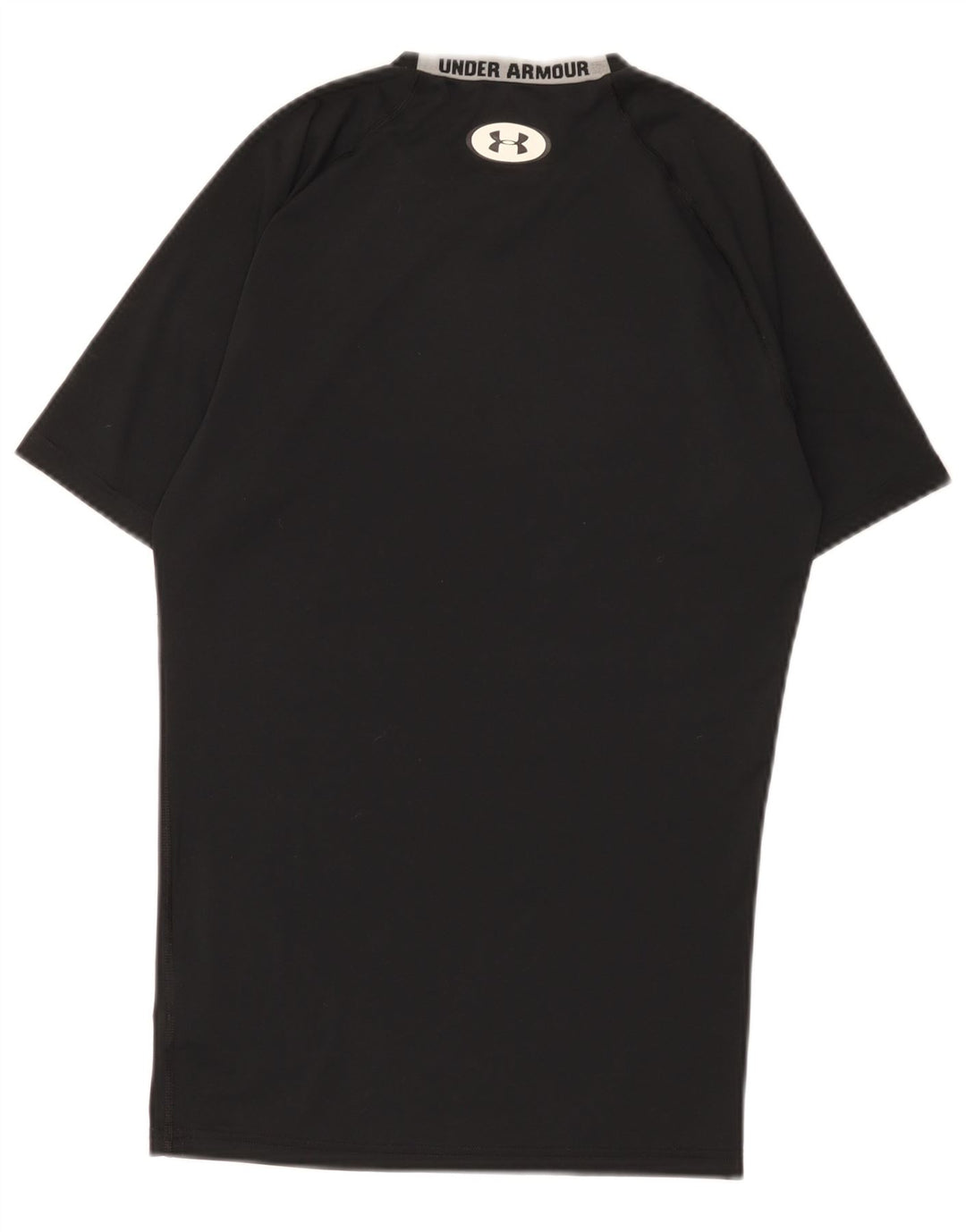 Under Armour Herre Heat Gear T-Shirt Top Medium Sort Polyester