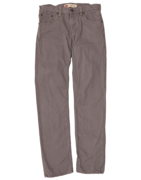 Levi's Boys 511 Slim Fit Casual Bukser 12-13 år Grå Bomuld