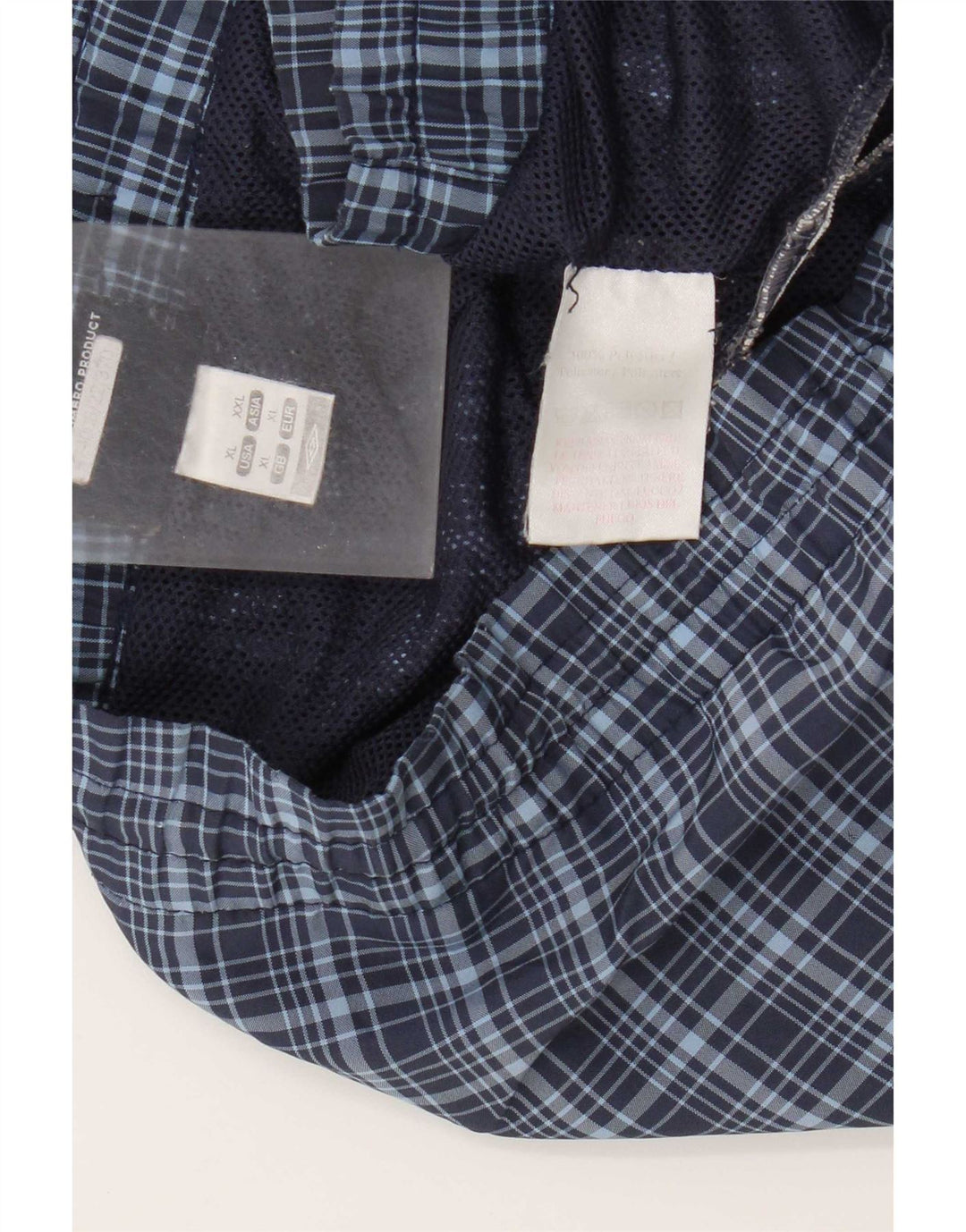 Umbro Herre badeshorts XL Marineblå Ternet polyester